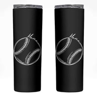 Baseball Mama Graphic Skinny Tumbler Game Day Gift For Baseball Moms