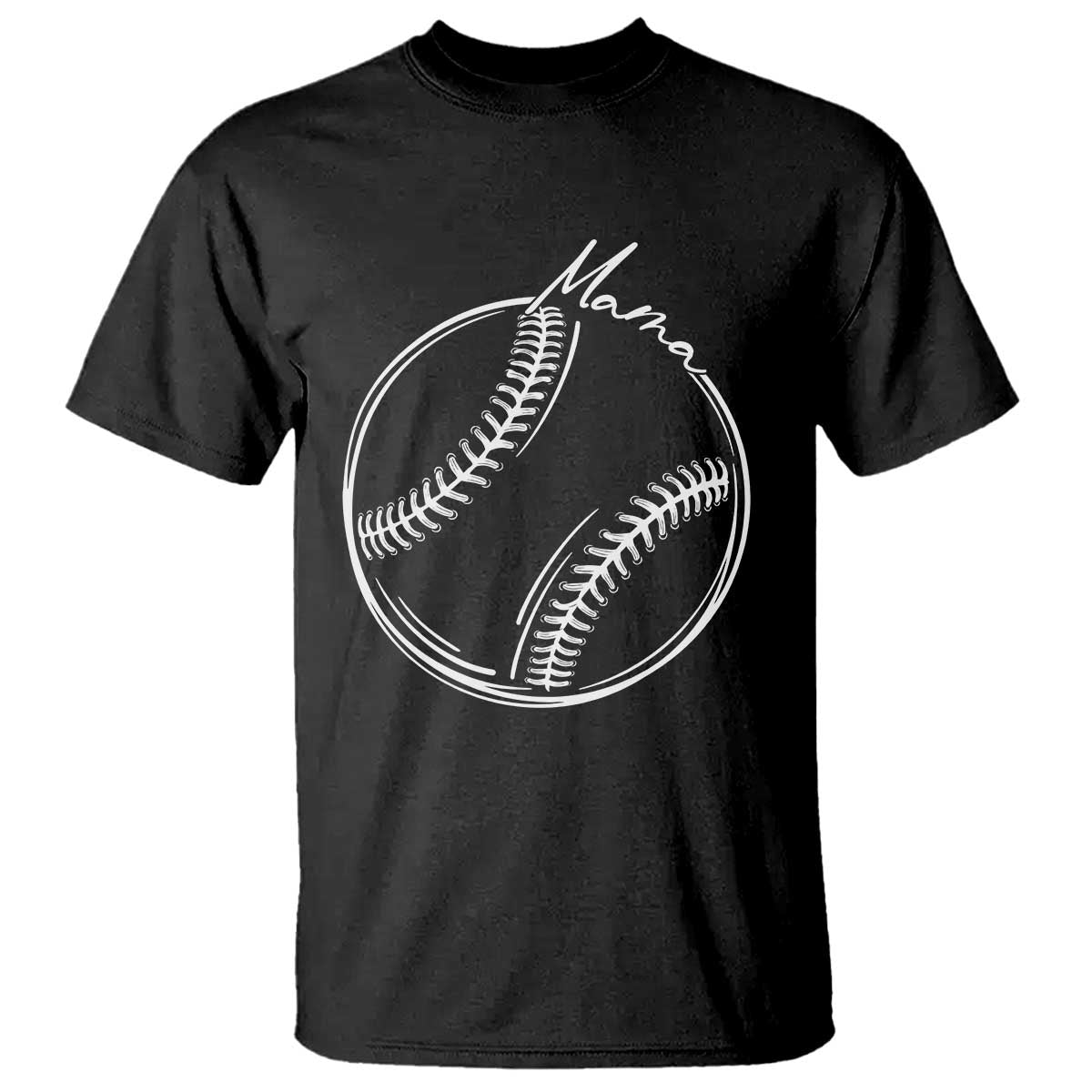 Baseball Mama Graphic T Shirt Game Day Gift For Baseball Moms
