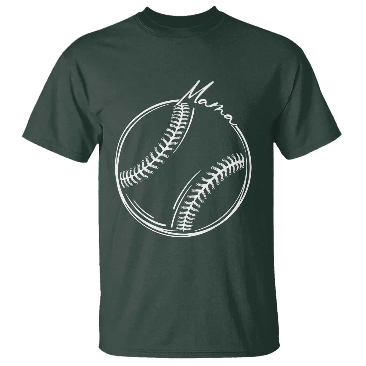 Baseball Mama Graphic T Shirt Game Day Gift For Baseball Moms