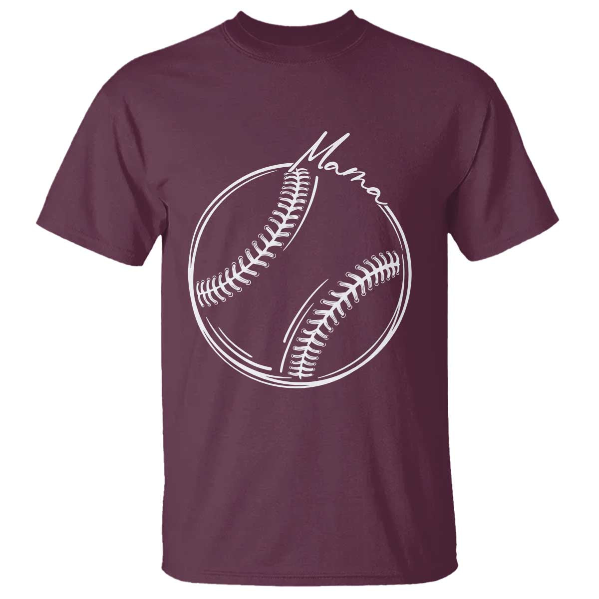 Baseball Mama Graphic T Shirt Game Day Gift For Baseball Moms
