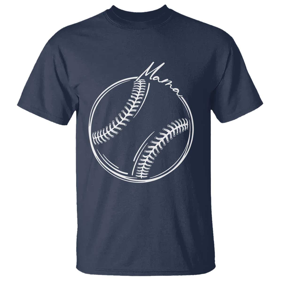 Baseball Mama Graphic T Shirt Game Day Gift For Baseball Moms