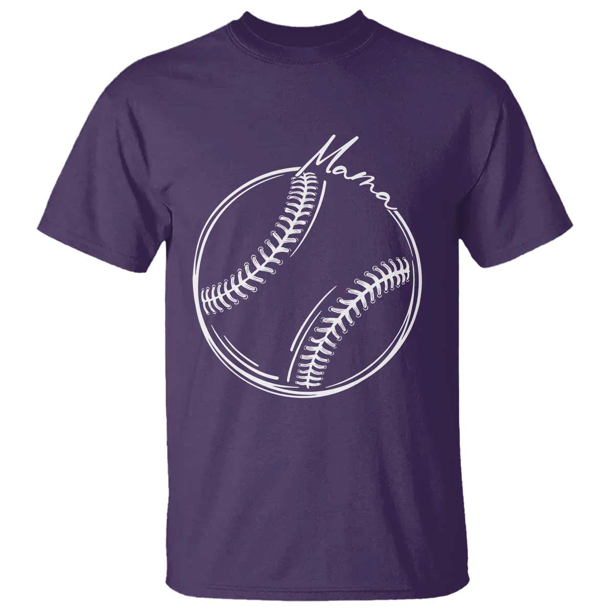 Baseball Mama Graphic T Shirt Game Day Gift For Baseball Moms
