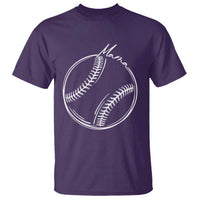 Baseball Mama Graphic T Shirt Game Day Gift For Baseball Moms