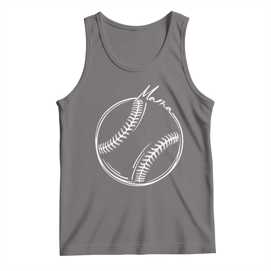 Baseball Mama Graphic Tank Top Game Day Gift For Baseball Moms