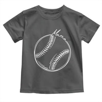 Baseball Mama Graphic Toddler T Shirt Game Day Gift For Baseball Moms