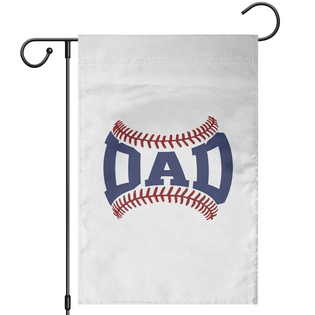 Proud Baseball Dad Garden Flag Game Day Gift For Him