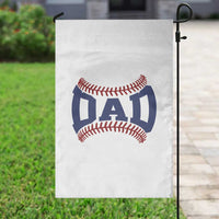 Proud Baseball Dad Garden Flag Game Day Gift For Him