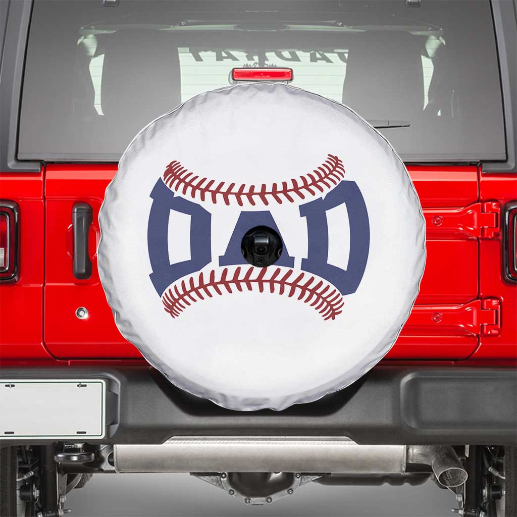 Proud Baseball Dad Spare Tire Cover Game Day Gift For Him
