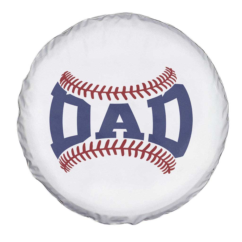 Proud Baseball Dad Spare Tire Cover Game Day Gift For Him