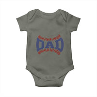 Proud Baseball Dad Baby Onesie Game Day Gift For Him