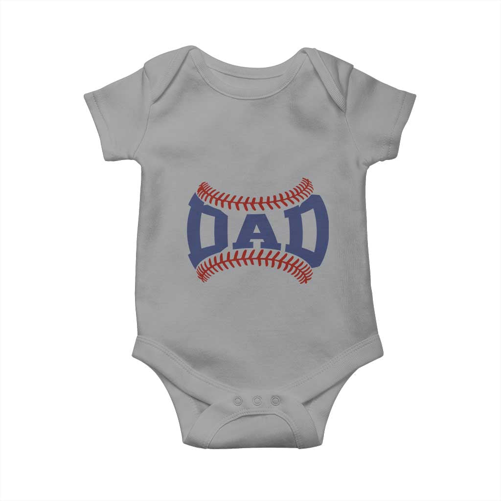 Proud Baseball Dad Baby Onesie Game Day Gift For Him