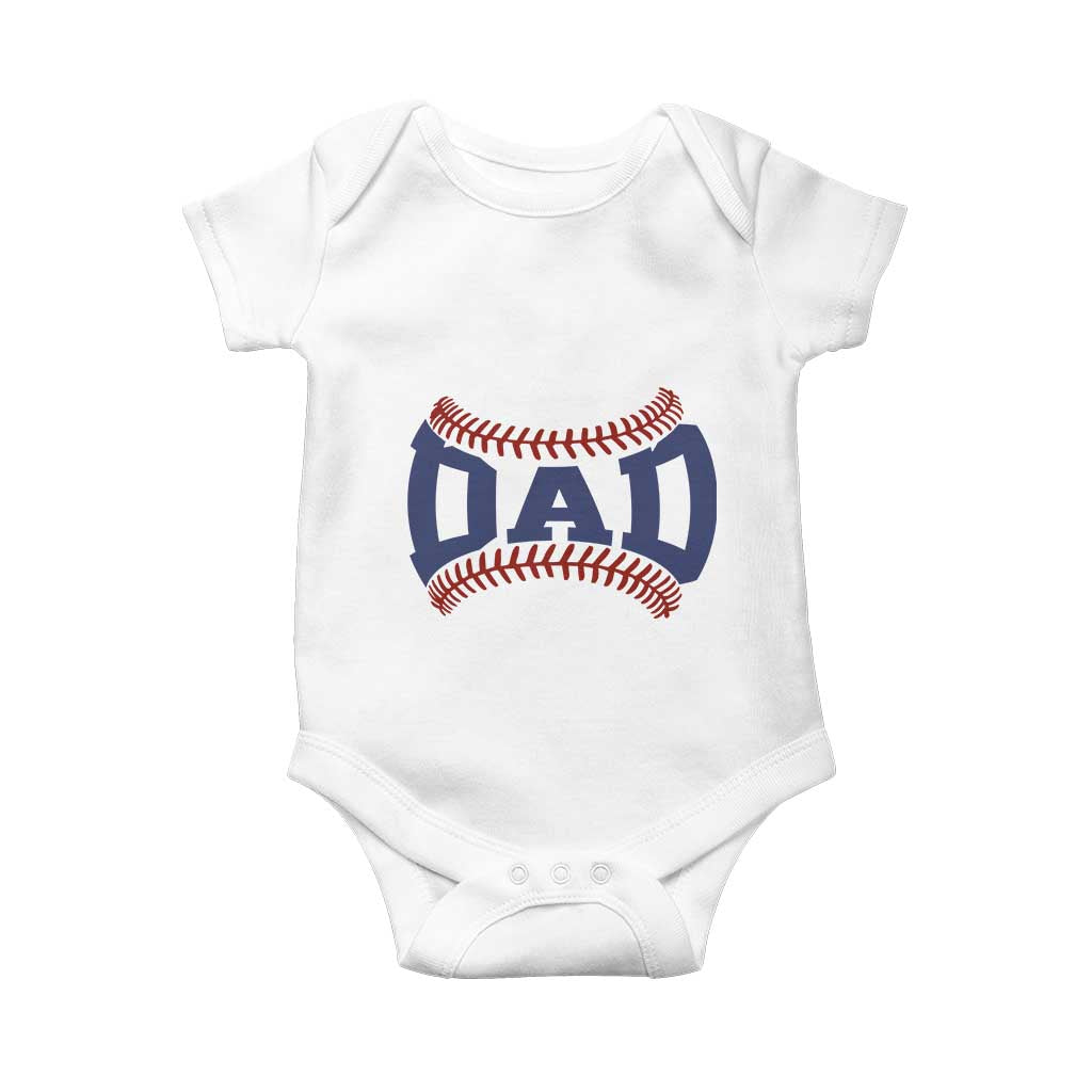 Proud Baseball Dad Baby Onesie Game Day Gift For Him