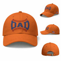 Proud Baseball Dad Baseball Cap Game Day Gift For Him