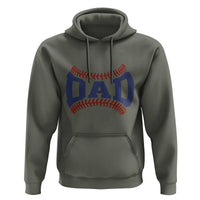 Proud Baseball Dad Hoodie Game Day Gift For Him