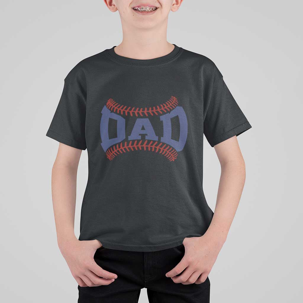 Proud Baseball Dad T Shirt For Kid Game Day Gift For Him