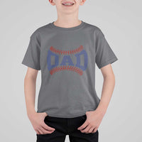 Proud Baseball Dad T Shirt For Kid Game Day Gift For Him