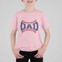 Proud Baseball Dad T Shirt For Kid Game Day Gift For Him