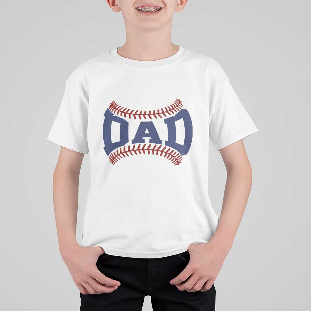 Proud Baseball Dad T Shirt For Kid Game Day Gift For Him