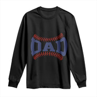 Proud Baseball Dad Long Sleeve Shirt Game Day Gift For Him