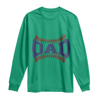 Proud Baseball Dad Long Sleeve Shirt Game Day Gift For Him