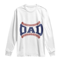Proud Baseball Dad Long Sleeve Shirt Game Day Gift For Him