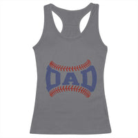 Proud Baseball Dad Racerback Tank Top Game Day Gift For Him