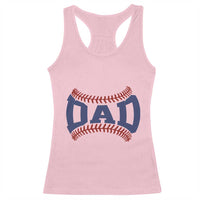 Proud Baseball Dad Racerback Tank Top Game Day Gift For Him