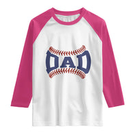 Proud Baseball Dad Raglan Shirt Game Day Gift For Him