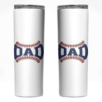 Proud Baseball Dad Skinny Tumbler Game Day Gift For Him