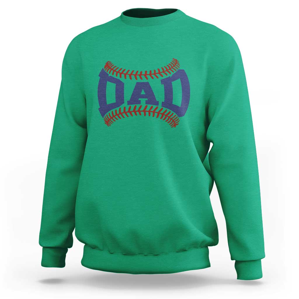 Proud Baseball Dad Sweatshirt Game Day Gift For Him