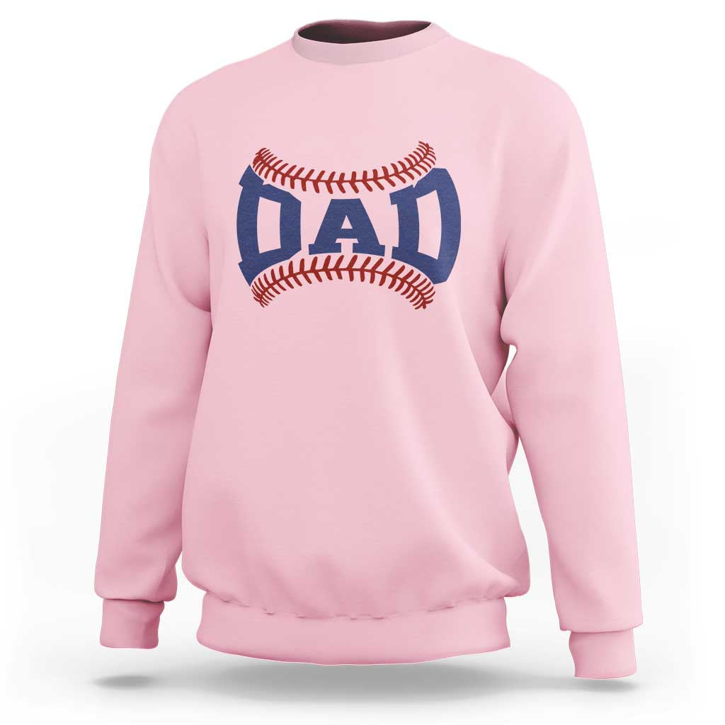 Proud Baseball Dad Sweatshirt Game Day Gift For Him