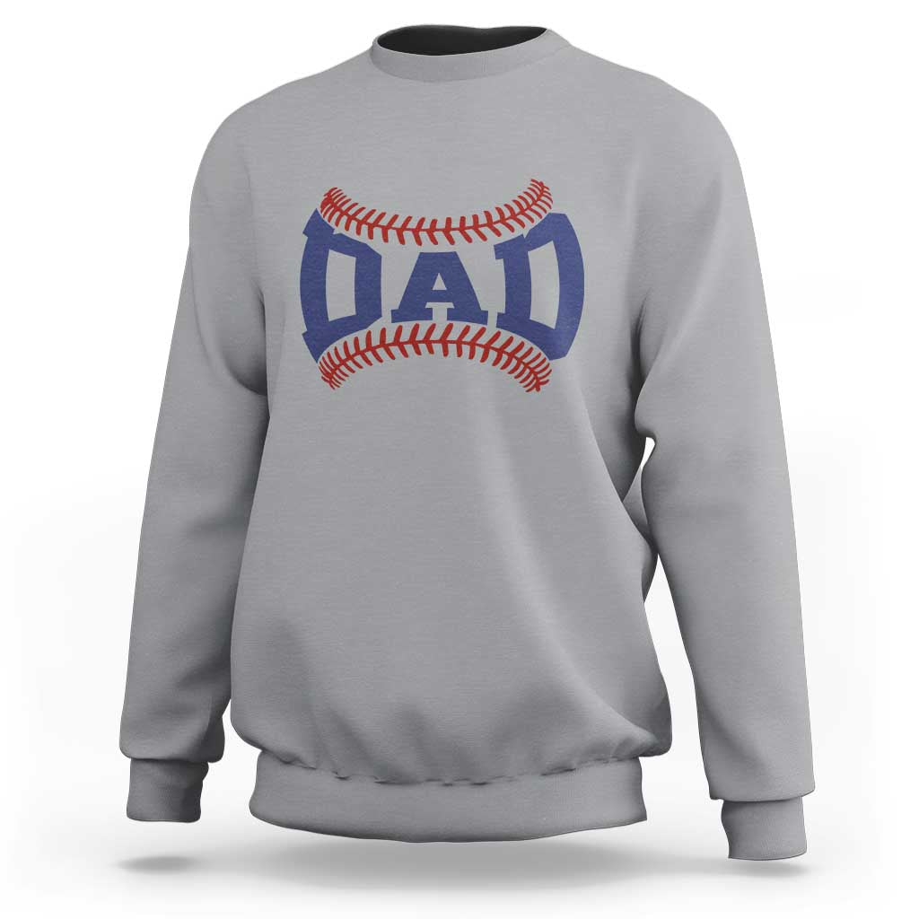 Proud Baseball Dad Sweatshirt Game Day Gift For Him