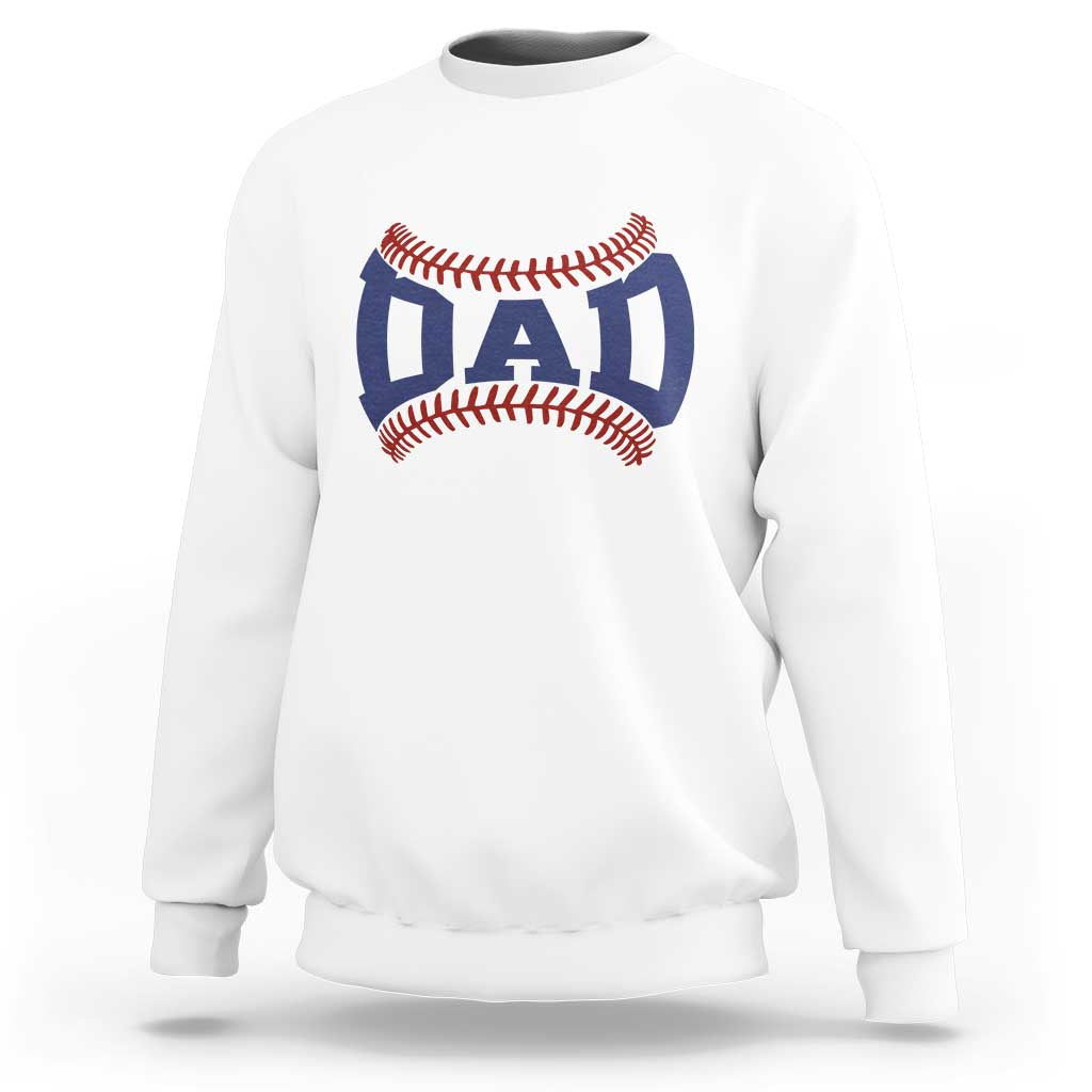 Proud Baseball Dad Sweatshirt Game Day Gift For Him
