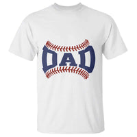 Proud Baseball Dad T Shirt Game Day Gift For Him