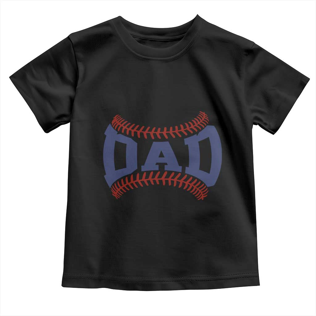Proud Baseball Dad Toddler T Shirt Game Day Gift For Him