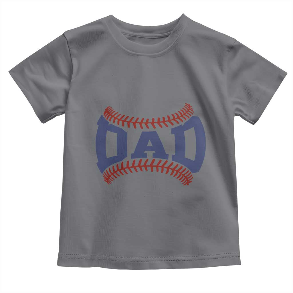 Proud Baseball Dad Toddler T Shirt Game Day Gift For Him