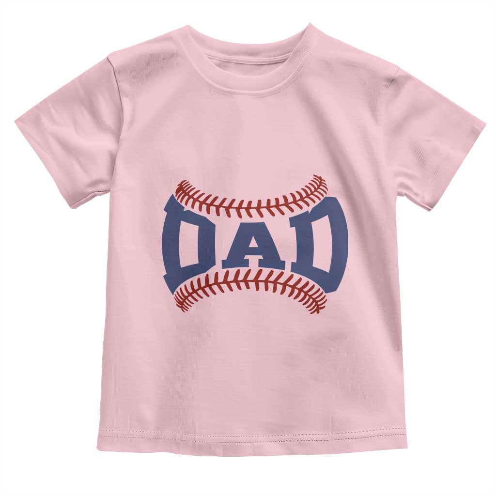 Proud Baseball Dad Toddler T Shirt Game Day Gift For Him