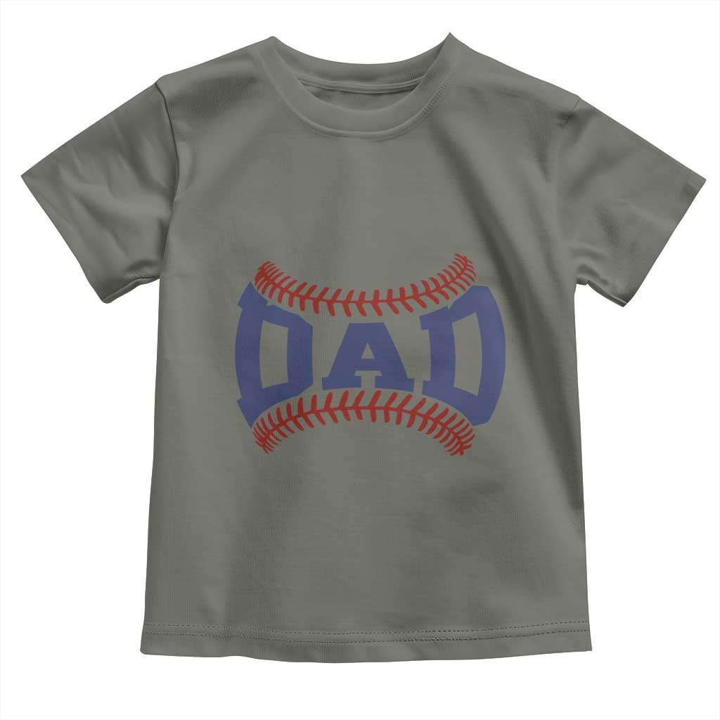 Proud Baseball Dad Toddler T Shirt Game Day Gift For Him