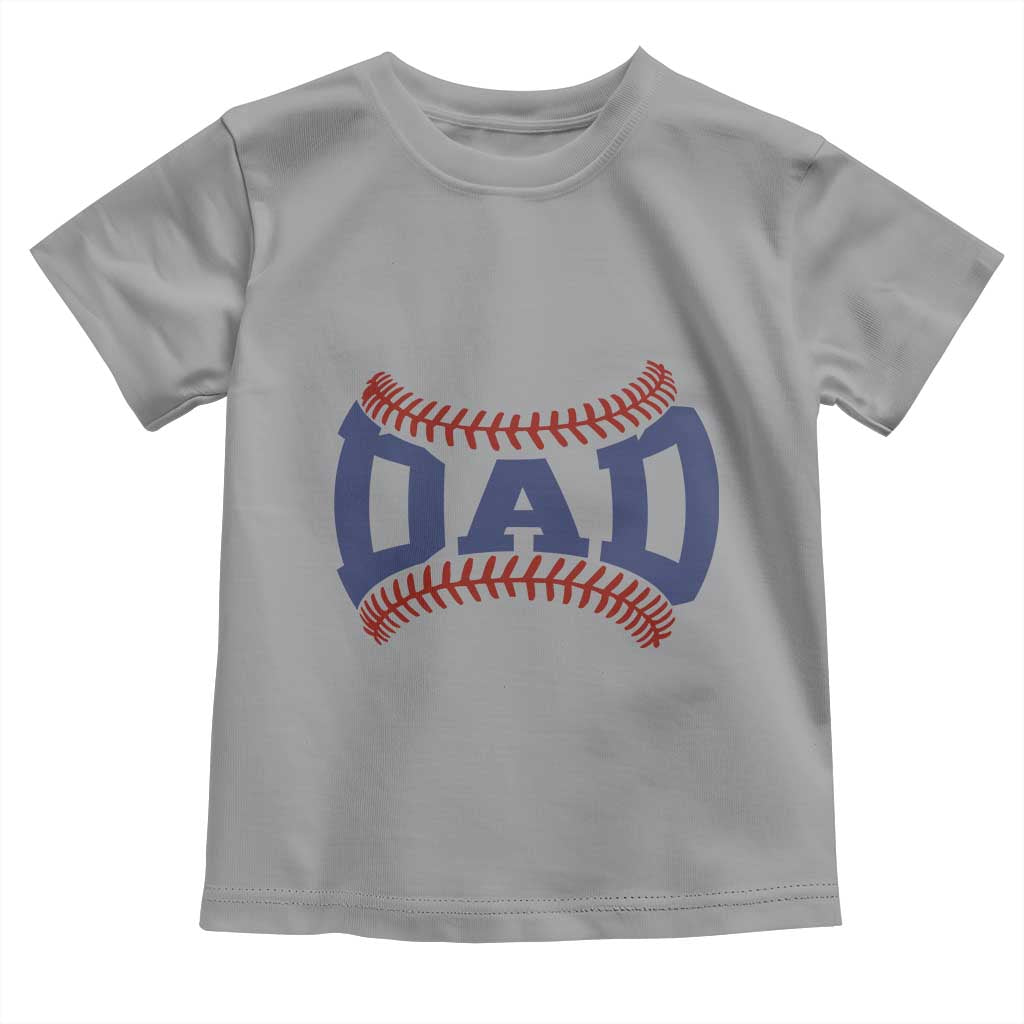 Proud Baseball Dad Toddler T Shirt Game Day Gift For Him