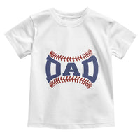 Proud Baseball Dad Toddler T Shirt Game Day Gift For Him