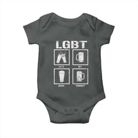 LGBT Let's Get Beers Tonight Baby Onesie Funny Beer Drinking