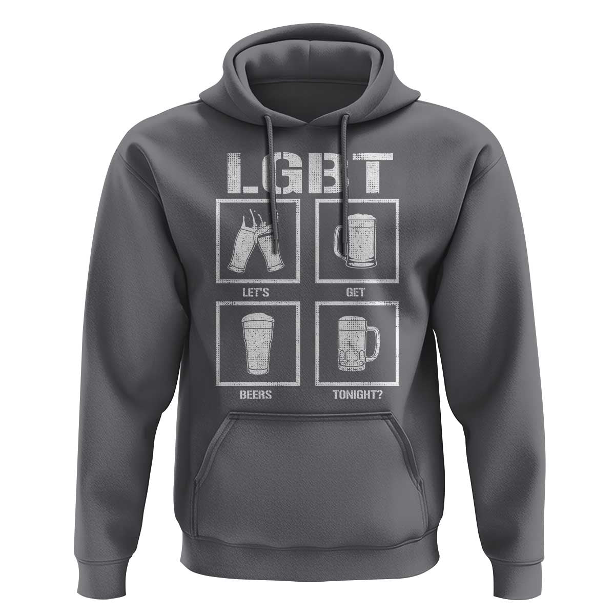 LGBT Let's Get Beers Tonight Hoodie Funny Beer Drinking