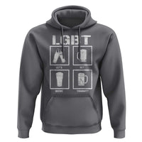 LGBT Let's Get Beers Tonight Hoodie Funny Beer Drinking