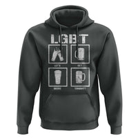 LGBT Let's Get Beers Tonight Hoodie Funny Beer Drinking