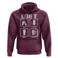 LGBT Let's Get Beers Tonight Hoodie Funny Beer Drinking