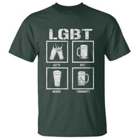 LGBT Let's Get Beers Tonight T Shirt Funny Beer Drinking