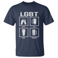 LGBT Let's Get Beers Tonight T Shirt Funny Beer Drinking