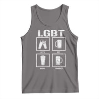 LGBT Let's Get Beers Tonight Tank Top Funny Beer Drinking