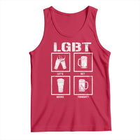 LGBT Let's Get Beers Tonight Tank Top Funny Beer Drinking