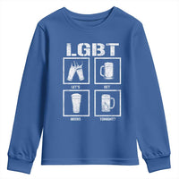 LGBT Let's Get Beers Tonight Youth Sweatshirt Funny Beer Drinking